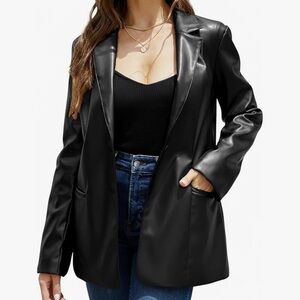 Elegant Black Women's Blazer